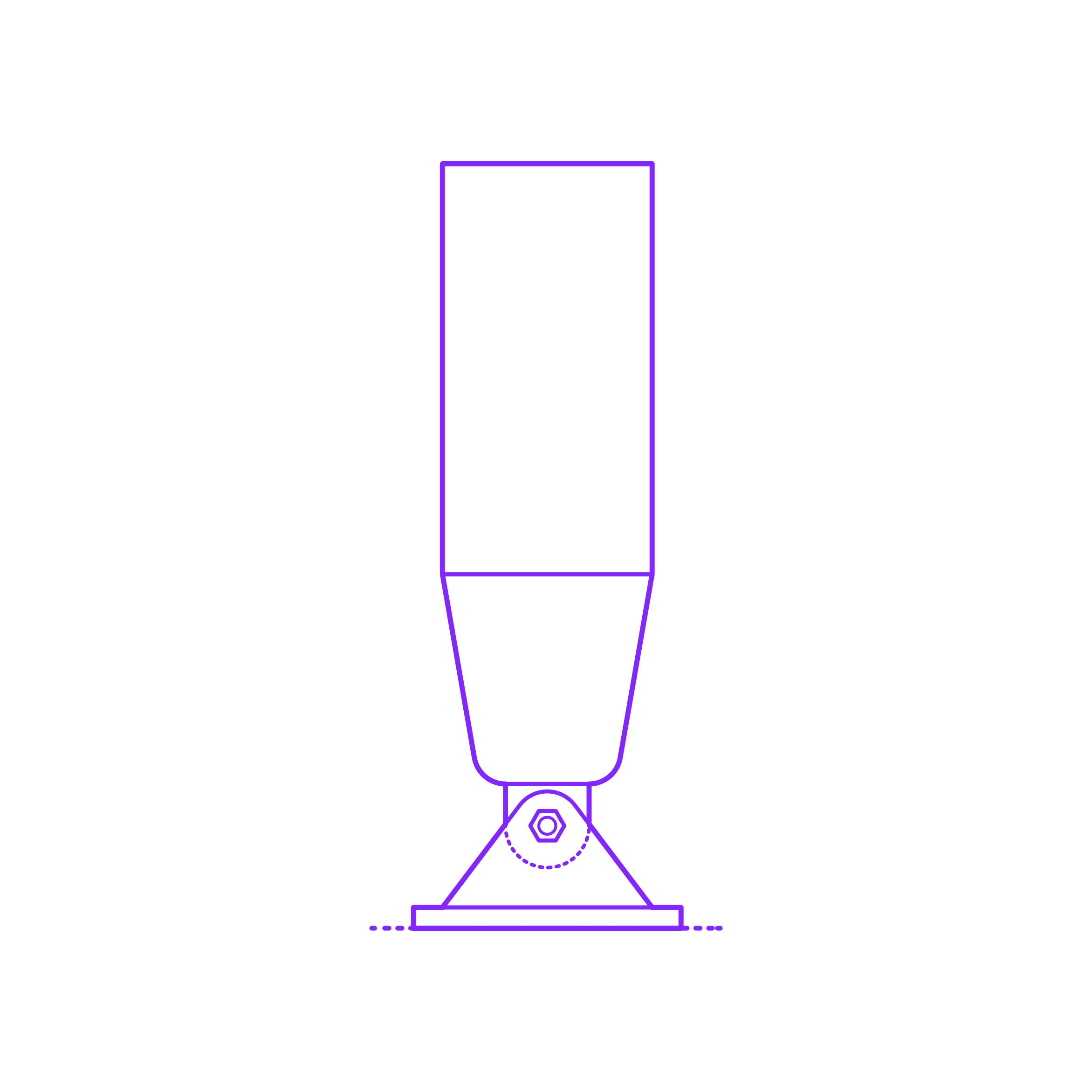 Buildings Steel Connections Pin Hinge Rounded End Svg Line Art Free Vectors